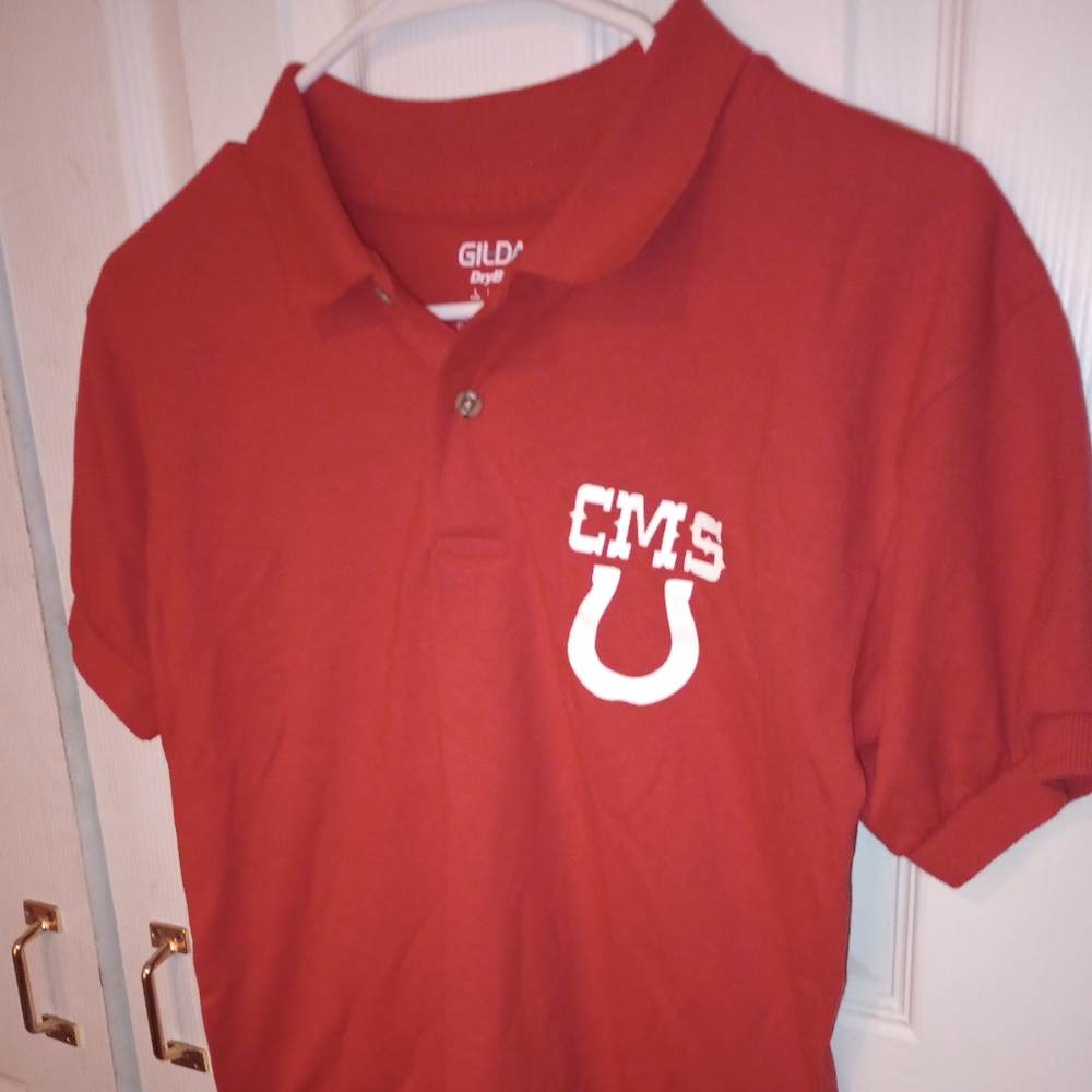 Red Polo w/ logo